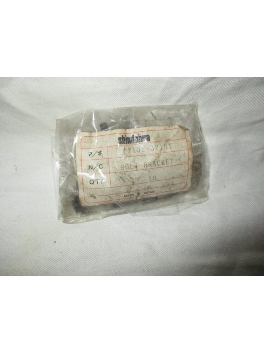 Genuine  Shindaiwa Bolt 22102-32181 Chainsaw Bolt Bracket 10 pack